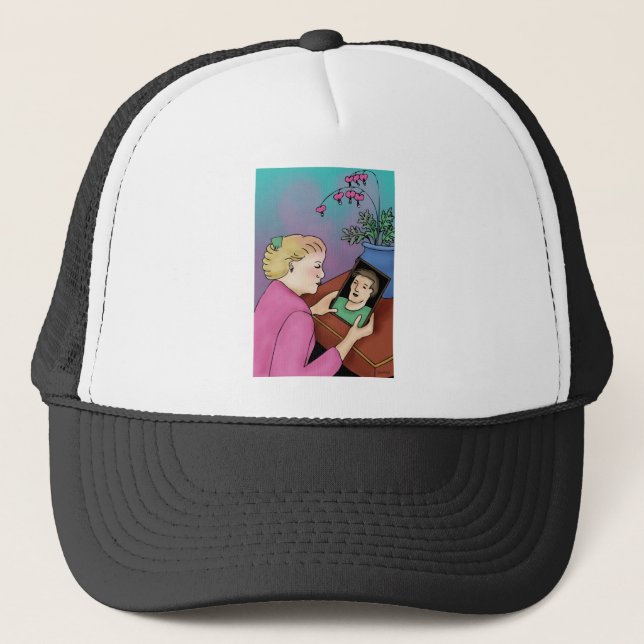 Bleeding Heart Trucker Hat (Front)