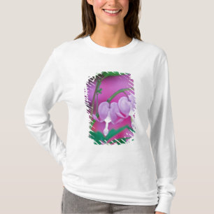 Bleeding Hearts Connecting In Garden. Credit T-Shirt