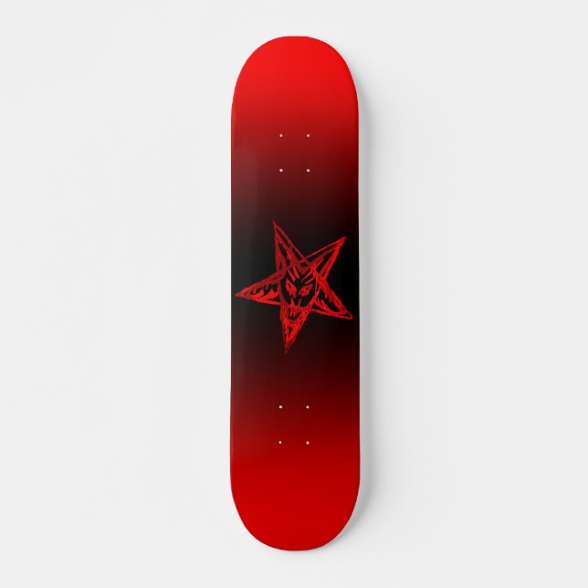 Bleeding Pentagram Board Skateboard (Front)
