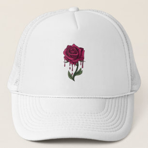 Bleeding Rose Trucker Hat