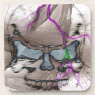 Bleeding Skull Coaster