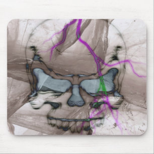 Bleeding Skull Mouse Pad