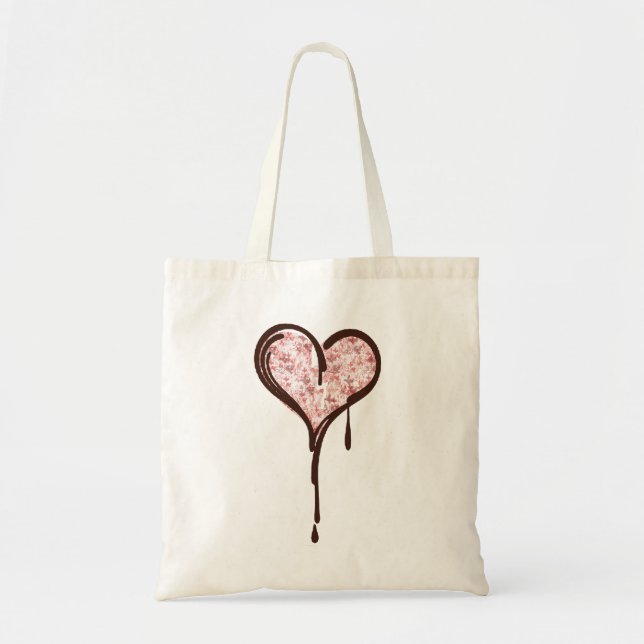 bleedingheart tote bag (Front)