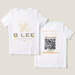BLEEGRAPHICS Logo Women Tri-Blend Shirt