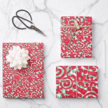 Bleeped Out Holiday Wrapping Paper