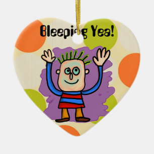 Bleeping Yea! Christmas Ornament