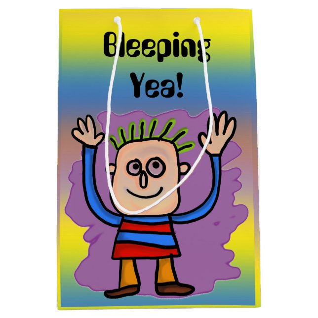 Bleeping Yea! Gift Bag (Front)