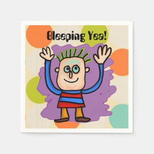 Bleeping Yea! Paper Napkin