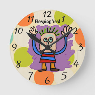 Bleeping Yea! Wall Clock