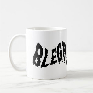 BLEGH Funny Heavy Metal Metalcore Rock Music Coffee Mug