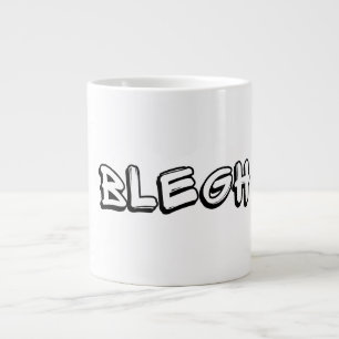 BLEGH Funny Heavy Metal Metalcore Rock Music Large Coffee Mug