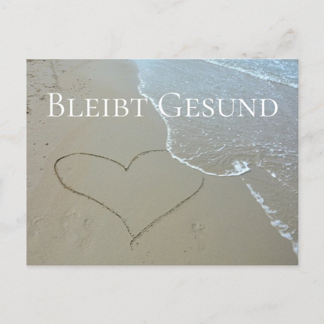 Bleibt Gesund  - Postcard (Front)