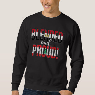 Blended And Proud Nationality Half Egyptian Half L Sweatshirt