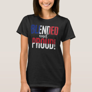 Blended And Proud Nationality Half French Half Mon T-Shirt