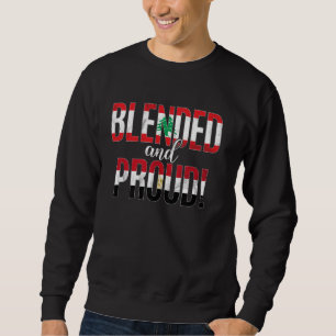 Blended And Proud Nationality Half Lebanese Half E Sweatshirt