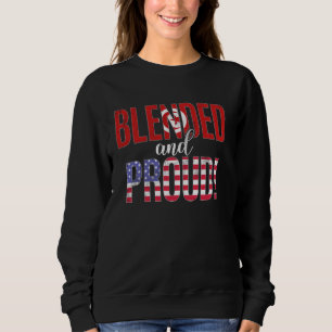 Blended And Proud Nationality Half Moroccan Half A Sweatshirt