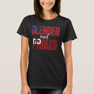 Blended And Proud Nationality Half Samoan Half Ton T-Shirt