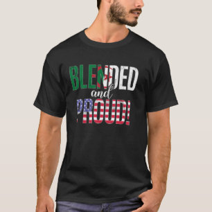 Blended And Proud Nationality Half Tunisian Half A T-Shirt