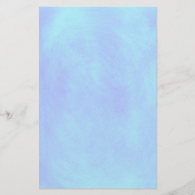 Blended Blue Background Stationery (Front)