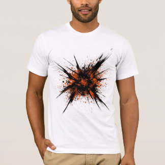 Blended Pastel Colour Wash Art T-Shirt