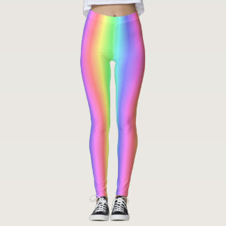 Blended Pastel Rainbow - Colour Spectrum Leggings