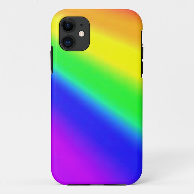 Blended Rainbow Multicolor Pride Case-Mate iPhone Case (Back)