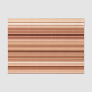 Blended Stripes, Brown, Tan and Cream      Tissue Paper