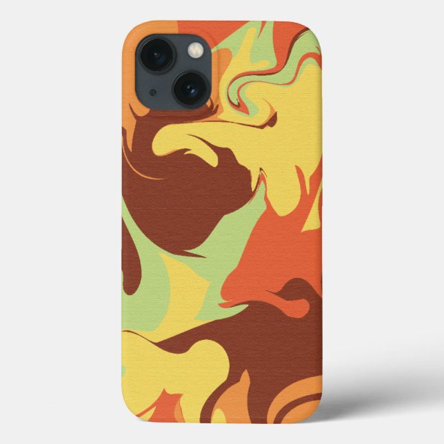 Blending fall colours iPhone / iPad case (Back)
