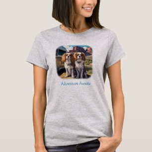 Blenheim Cavalier King Charles Personalised T-Shirt