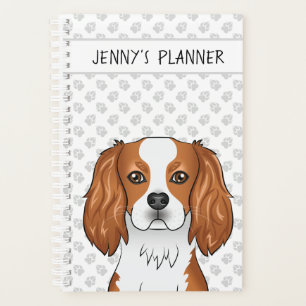 Blenheim Cavalier King Charles Spaniel Dog & Title Planner