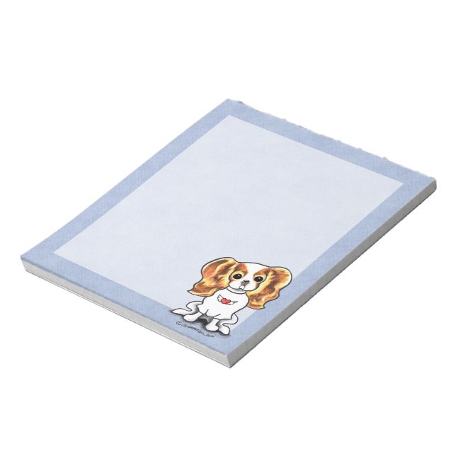 Blenheim CKCS Little Rocker Notepad (Rotated)