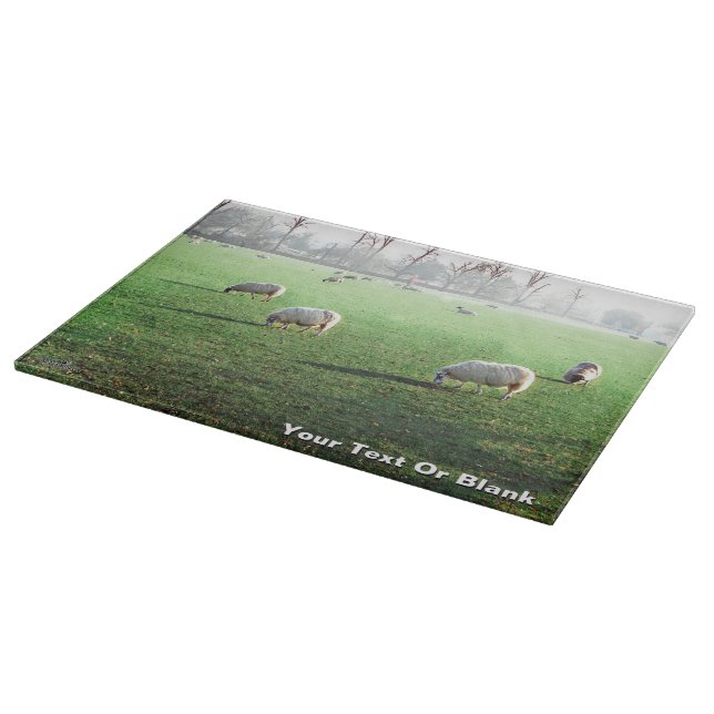 Blenheim Palace Sheep Cutting Board (Corner)