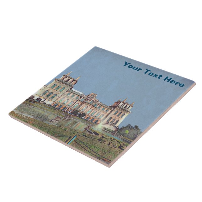 Blenheim Palace - Vintage Ceramic Tile (Side)
