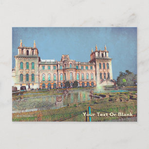 Blenheim Palace - Vintage Postcard