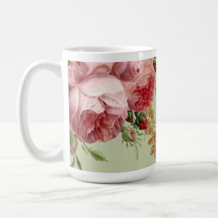 Blenheim Rose - Elegant Sage Green Coffee Mug