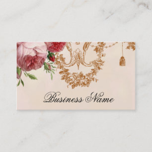 Blenheim Rose , pink petal Business Card