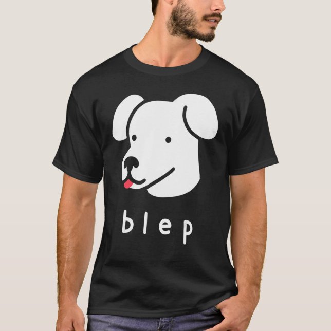 Blep Dog Puppy Tongue Out Dog  For Men Women T-Shirt (Front)