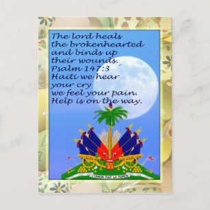 Bless Haiti_Postcard Postcard