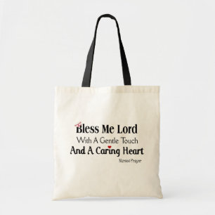 Bless Me Lord Nurses Prayer Tote Bag