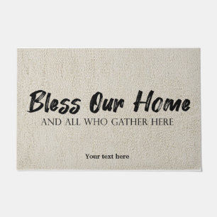 Bless our home doormat