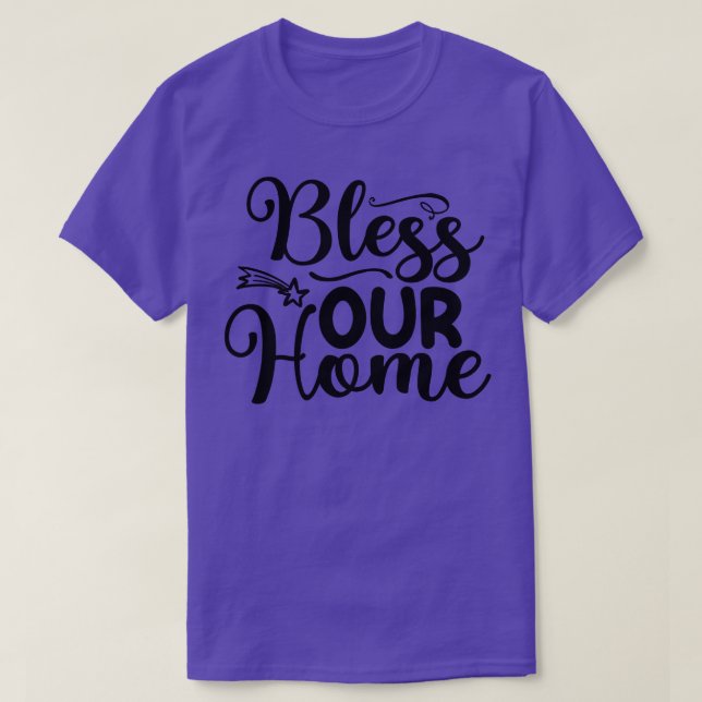 Bless our home Doormat 1 T-Shirt (Design Front)