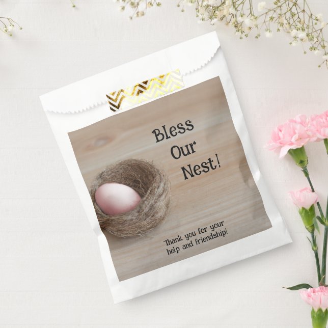 Bless Our Nest, Nesting Party Favour Bag (Sealed)