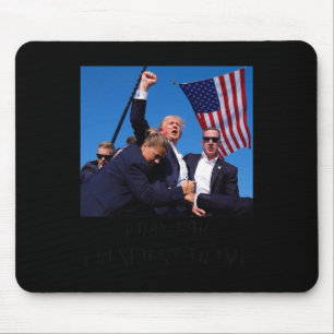 Bless President Trump2 Mouse Pad