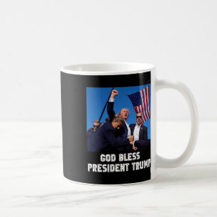 Bless President Trump Trump 2024 Voting  Coffee Mug