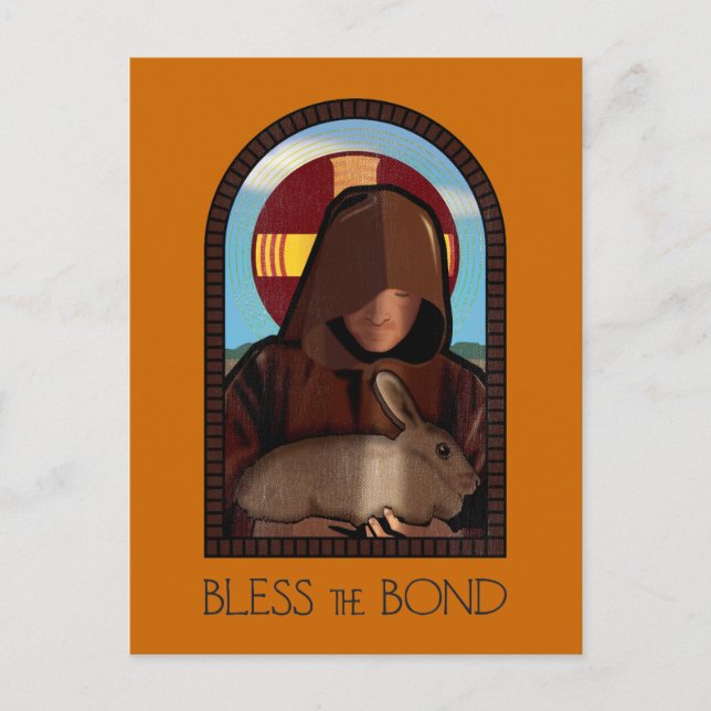 BLESS THE BOND POSTCARD (Front)