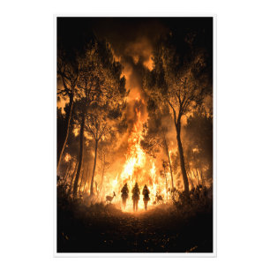 Bless the Heroes Photo Print