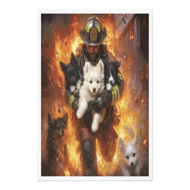 Bless the Heroes Photo Print (Front)