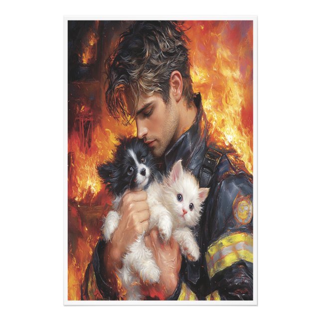 Bless the Heroes Photo Print (Front)