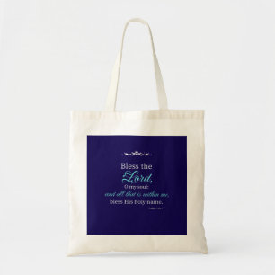 Bless The Lord Christian Tote Bag