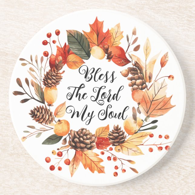 Bless The Lord  Coaster (Front)